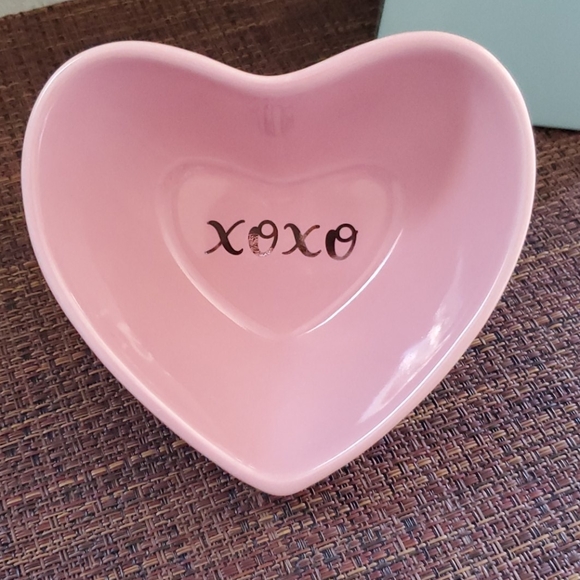 Other - Heart, Holiday Home XOXO Ceramic Pink Bowl